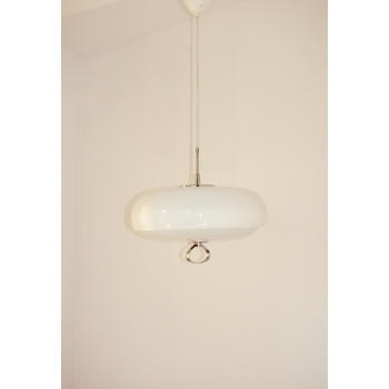 Włoska lampa wisząca Guzzini lata 70